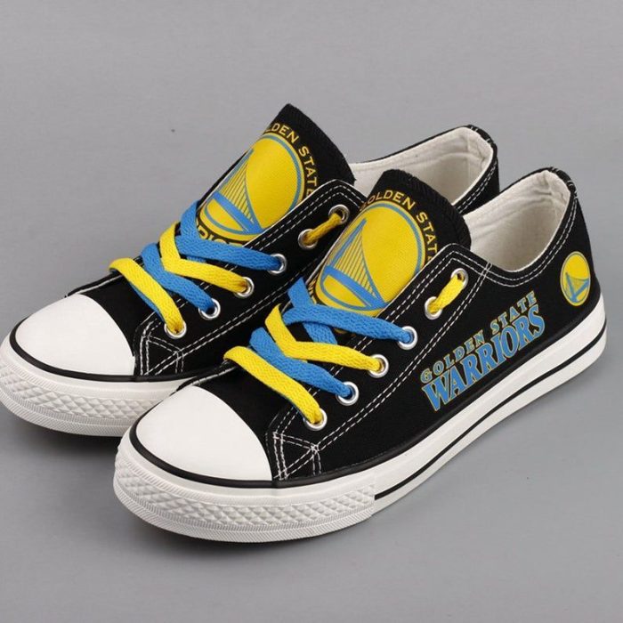 Golden State Warriors NBA Basketball 1 Gift For Fans Low Top Custom Canvas Shoes