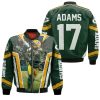 Green Bay Packer Davante Adams Legendary Bomber Jacket