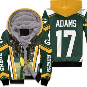 Green Bay Packer Davante Adams Legendary Unisex Fleece Hoodie