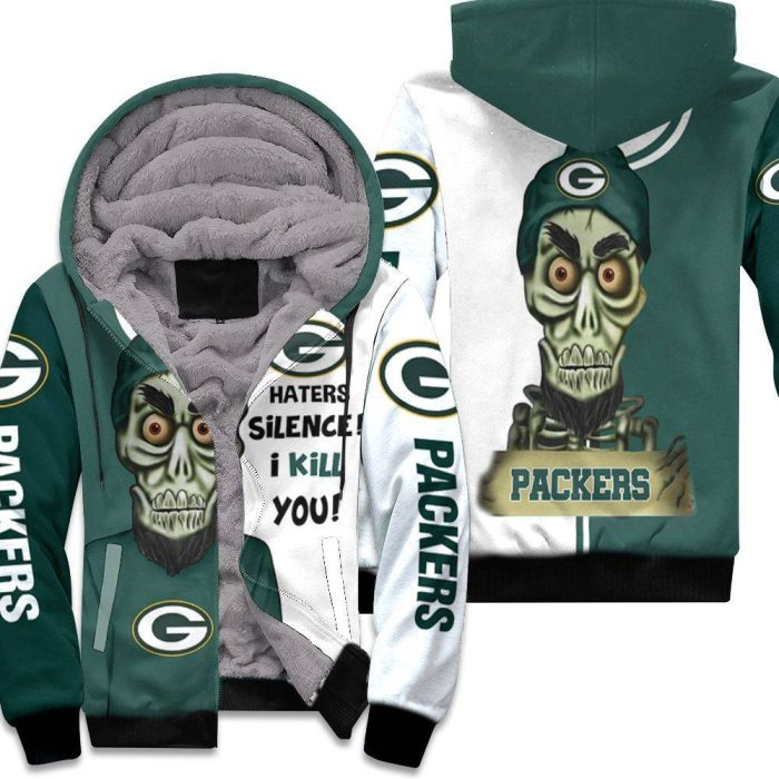 Green Bay Packers Haters I Kill You 3D Unisex Fleece Hoodie