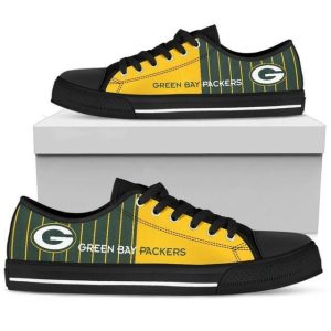Green Bay Packers NFL 2 Low Top Sneakers Low Top Shoes
