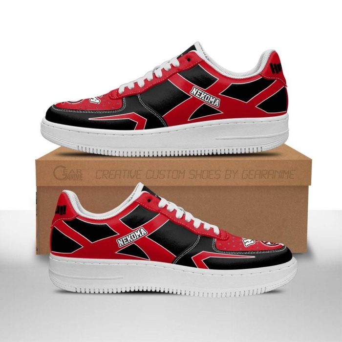 Haikyuu Nekoma High Air Force Sneakers Uniform Haikyuu Anime Shoes