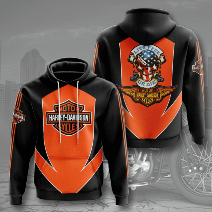 Harley Davidson 3D Hoodie