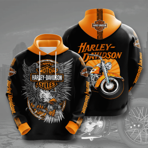 Harley Davidson 3D Hoodie