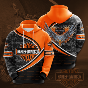 Harley Davidson 3D Hoodie