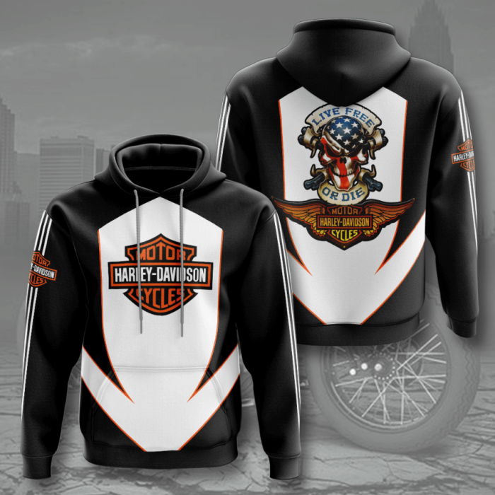 Harley Davidson 3D Hoodie