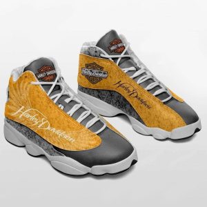 Harley Davidson Air Jordan 13 Custom Sneakers Motor Company