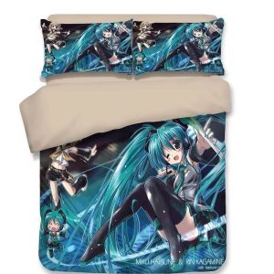 Hatsune Miku #11 Duvet Cover Pillowcase Bedding Set BS0971