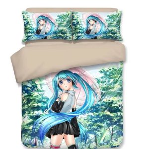 Hatsune Miku #9 Duvet Cover Pillowcase Bedding Set BS2366