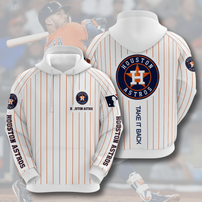 Houston Astros 3D Hoodie