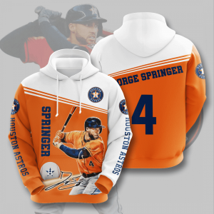 Houston Astros 3D Hoodie