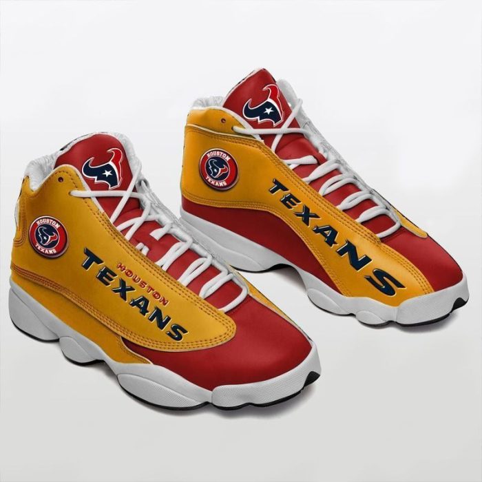 Houston Texans Fooball Team Jordan 13 Shoes