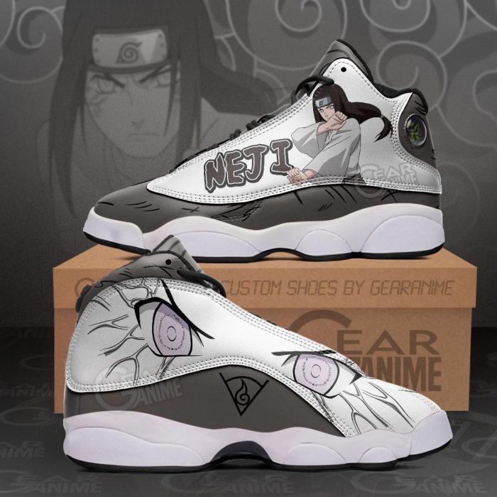 Hyuga Neji Jordan 13 Sneakers Naruto Custom Anime Shoes