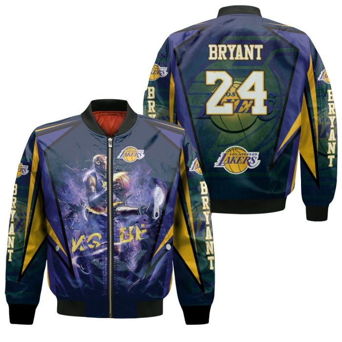 In Memories Kobe Bryant Los Angeles Lakers Bomber Jacket