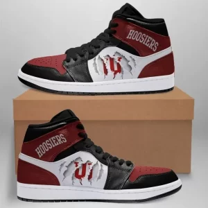 Indiana Hoosiers Air Jordan 1 Sport Custom Sneakers