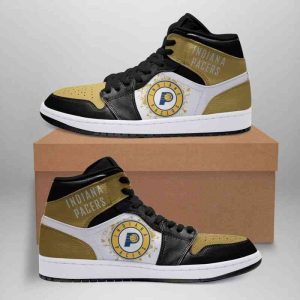 Indiana Pacers 02 NBA Air Jordan 1 Sport Custom Sneakers JDH2181