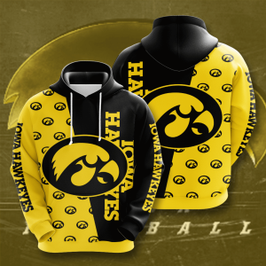 Iowa Hawkeyes 3D Hoodie