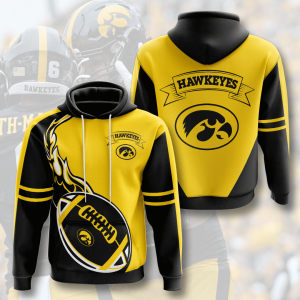 Iowa Hawkeyes 3D Hoodie