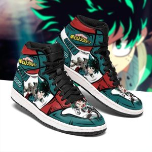 Izuku Midoriya Sneakers Deku My Hero Academia Anime Shoes Custom