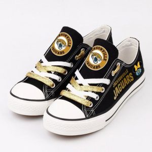 Jacksonville Jaguars NFL Football 4 Gift For Fans Low Top Custom Canvas Shoes