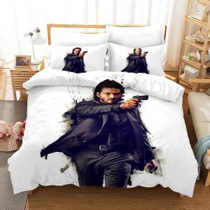 John Wick #1 Duvet Cover Pillowcase Bedding Set Home Bedroom Decor BS2686