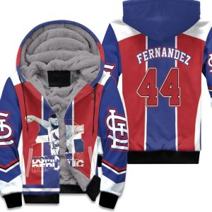 Junior Fernandez 44 Of The St Louis Cardinals Unisex Fleece Hoodie