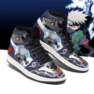 Kakashi Sneakers Naruto Anime Shoes Lightning Custom