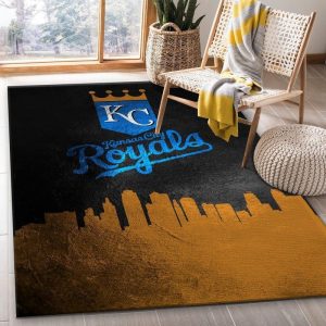 Kansas City Royals MLB 1 Area Rug Living Room And Bed Room Rug