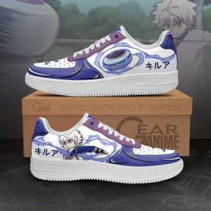 Killua Zodyck Air Force 1 Sneakers Custom Skill Hunter X Hunter Shoes