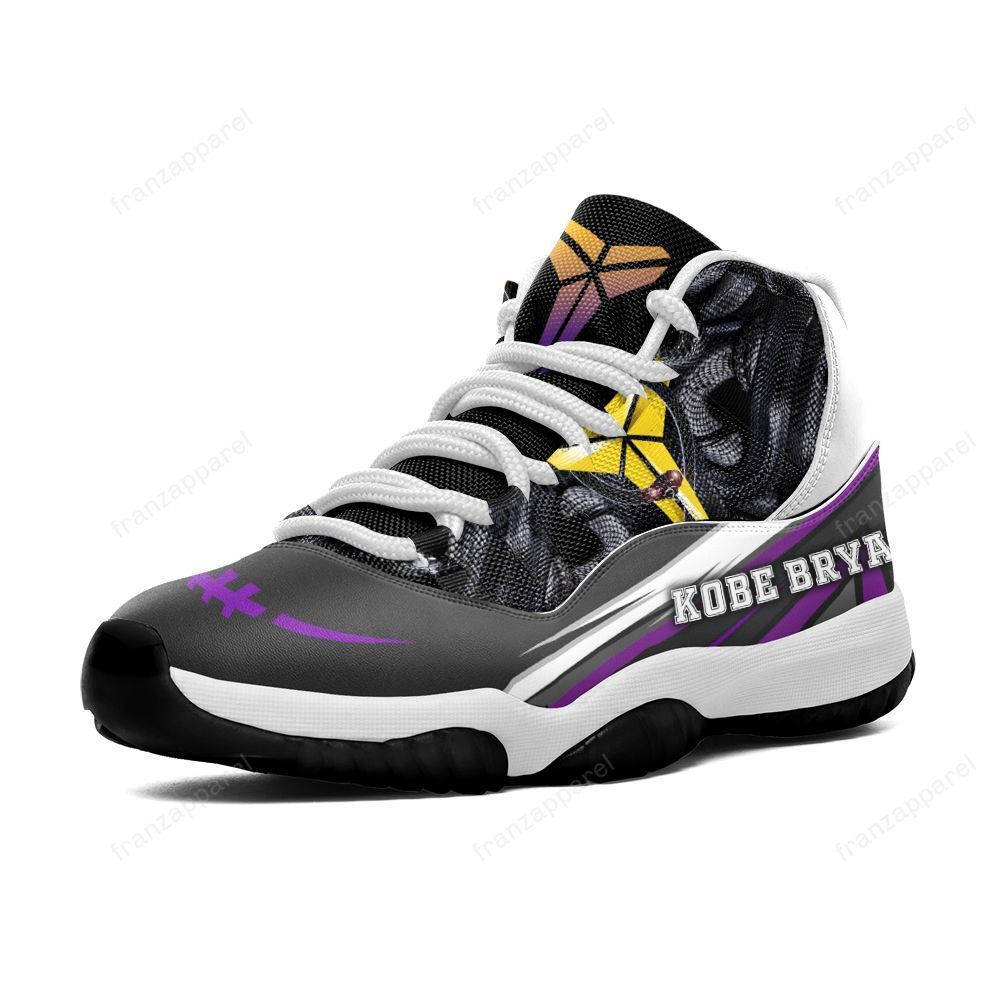 Kobe Bryant Air Jordan 11 Sneakers – High Top Basketball Shoes For Fan ...
