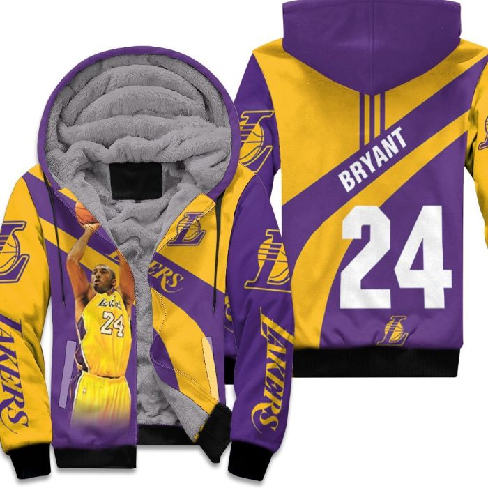 Kobe Bryant Los Angles Lakers Legend 3D Printed For Fan Unisex Fleece Hoodie