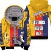 Kobe Bryant Michael Jordan Lebron James Legends Never Die Champions 3D Printed Unisex Fleece Hoodie