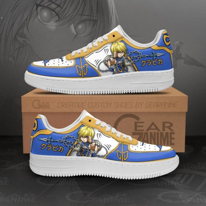 Kurapika Air Force 1 Sneakers Custom Hunter X Hunter Anime Shoes