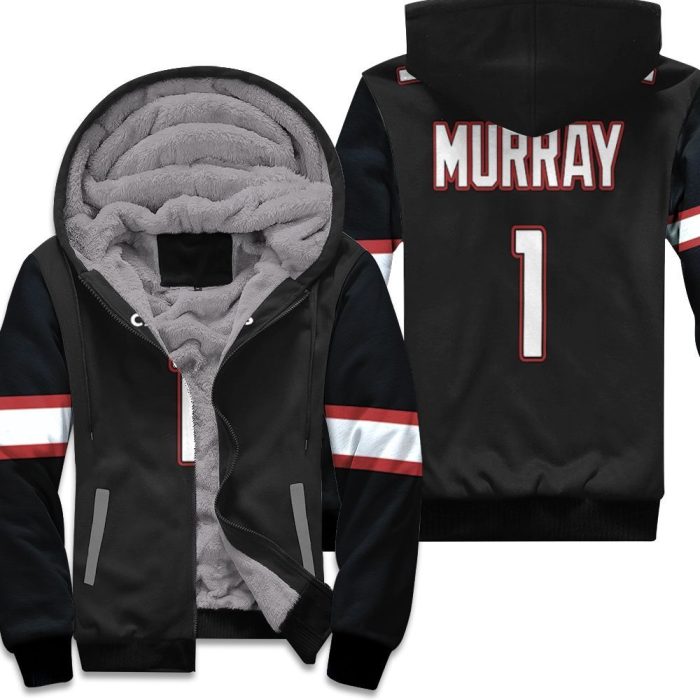 Kyler Murray Arizona Cardinals 2019 Nfl Draft First Round Pick Black Inspired Style Unisex Fleece Hoodie