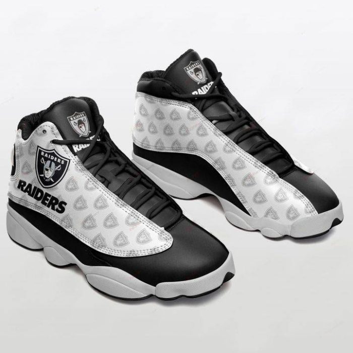 Las Vegas Raiders Football Jordan 13 Shoes