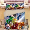 Lego Avengers Infinity War #1 Duvet Cover Pillowcase Bedding Set Home Decor