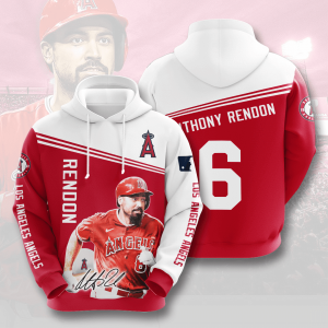 Los Angeles Angels 3D Hoodie