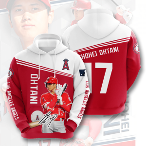 Los Angeles Angels Shohei Ohtani 17 3D Hoodie