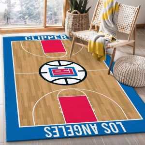 Los Angeles Clippers NBA 1 Area Rug Living Room And Bed Room Rug R1800