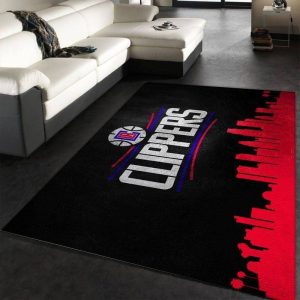 Los Angeles Clippers NBA 2 Area Rug Living Room And Bed Room Rug R1276