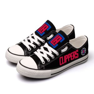 Los Angeles Clippers NBA Basketball 1 Gift For Fans Low Top Custom Canvas Shoes LT0983