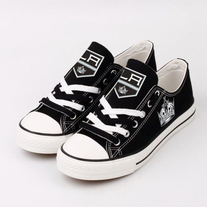Los Angeles Kings NHL Hockey 1 Gift For Fans Low Top Custom Canvas Shoes