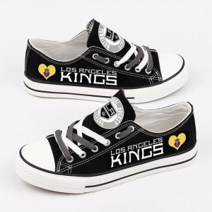 Los Angeles Kings NHL Hockey Gift For Fans Low Top Custom Canvas Shoes