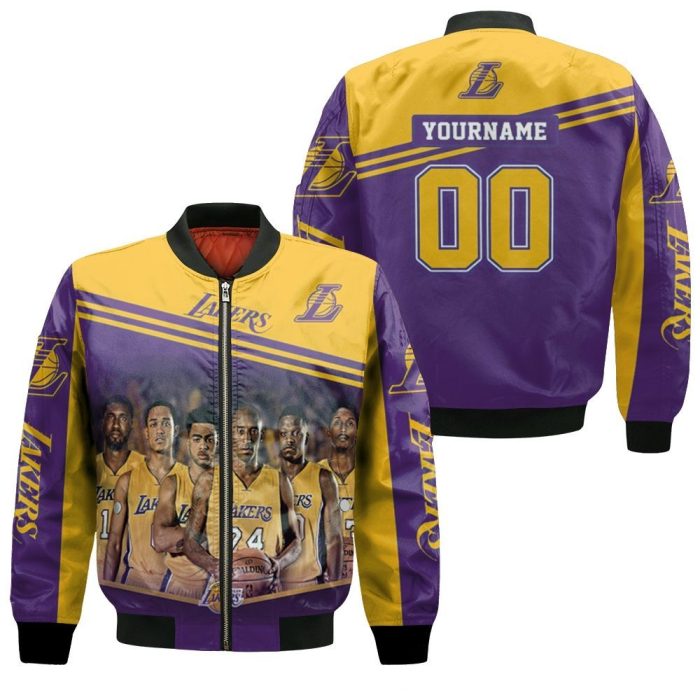 Los Angeles Lakers NBA Logo Western Conference Bomber Jacket