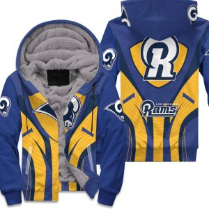 Los Angeles Rams Mascot For Rams Fan 3D Unisex Fleece Hoodie