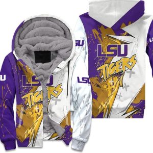 Lsu Tigers Ncaa For Lsu Fan 3D Unisex Fleece Hoodie