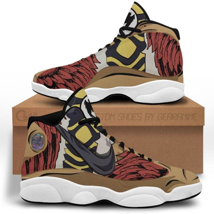 MHA Hawks Shoes My Hero Academia Anime Jordan 13 Sneakers