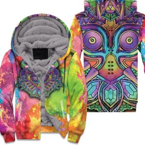 Majora Antagonist Legend Of Zelda Abstract 3D Unisex Fleece Hoodie