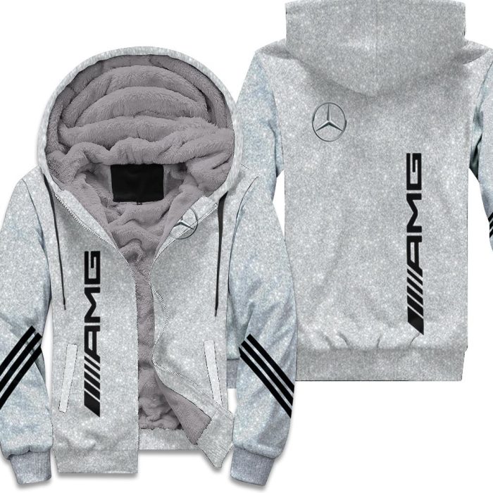 Mercedes Mashup Amg 3D Unisex Fleece Hoodie