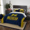 Michigan Wolverines Bedding Set - 1 Duvet Cover & 2 Pillow Cases